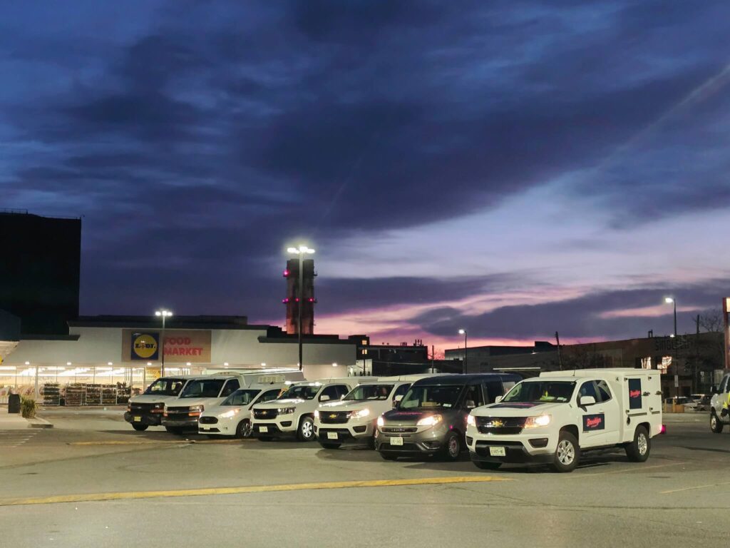 Fleet of vehicles